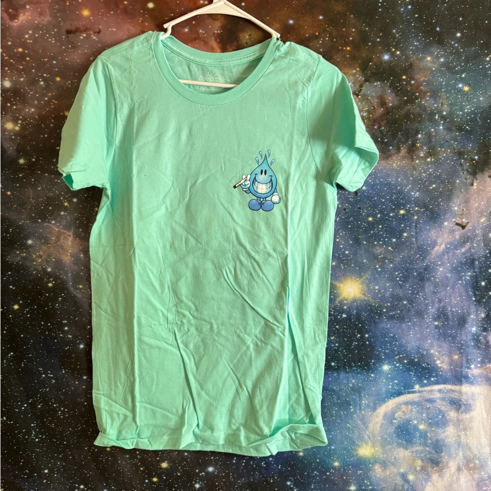 Mint Green Graphic Tee